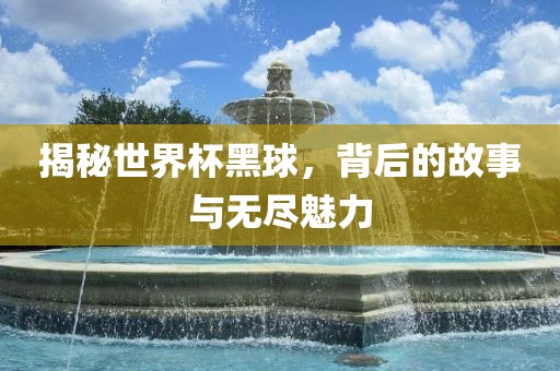 揭秘洪湖市顺升工程机械租赁有限公司世界杯黑球，背后的故事与无尽魅力