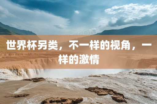 世界杯另类，洪湖市顺升工程机械租赁有限公司不一样的视角，一样的激情