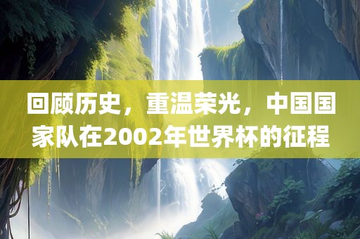 回顾历史，重温荣光，中国国家队在2002年世界杯的征程洪湖市顺升工程机械租赁有限公司