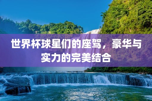 世界杯球星们的座驾，豪华与实力的完美结合