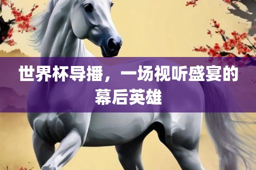 世界杯导播，一场视听盛宴的幕后英雄