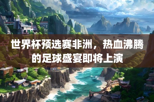 世界杯预选赛非洲，热血沸腾的足球盛宴即将上演