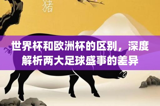 世界杯和欧洲杯的区别，深度解析两大足球盛事的差异洪湖市顺升工程机械租赁有限公司