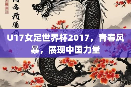 U17女足世界杯2017，青春风暴，展现中国洪湖市顺升工程机械租赁有限公司力量