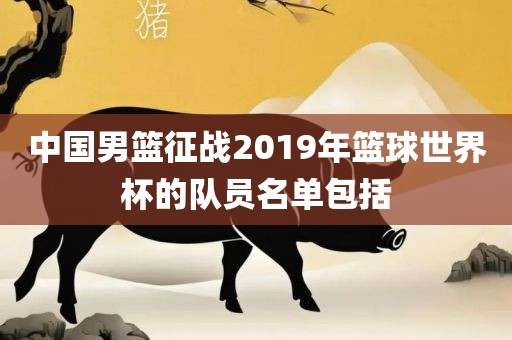 中国男篮征战2019年篮球世界杯的队员名单包括洪湖市顺升工程机械租赁有限公司