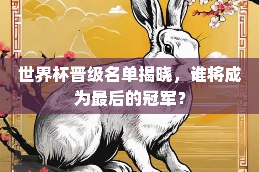 世界杯晋级名单揭晓，谁将成为最后的冠军？