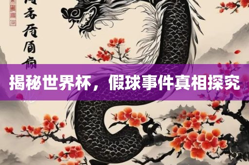 揭秘世界杯，假球事件真相探究