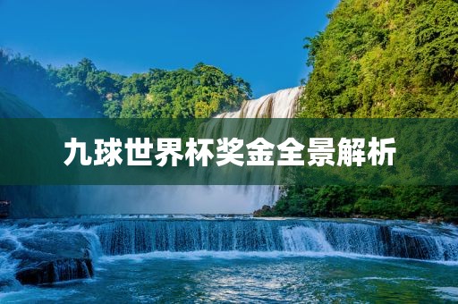 九球世界杯奖金全景解析