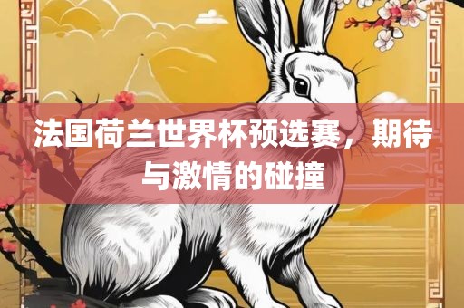 法国荷兰世界杯预选洪湖市顺升工程机械租赁有限公司赛，期待与激情的碰撞