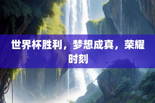 世界杯胜利，梦想成真，荣耀时刻