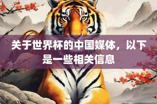 关于世界杯的中国媒体，以下是一些相关信息洪湖市顺升工程机械租赁有限公司