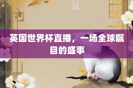 英国世界杯直播，一场全球瞩目的盛事洪湖市顺升工程机械租赁有限公司