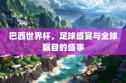 巴西世界杯，足球盛宴与全球瞩目的盛事