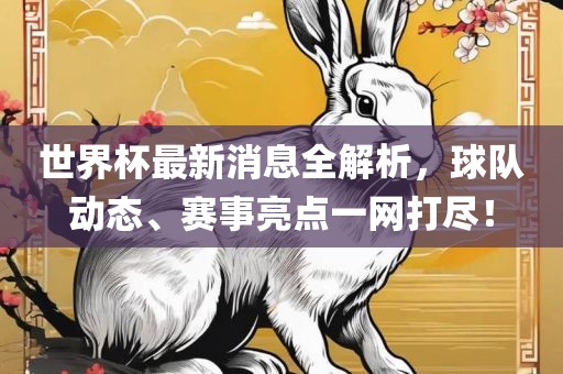 世界杯最新消息全解析，球队动态、赛事亮点一网打尽！