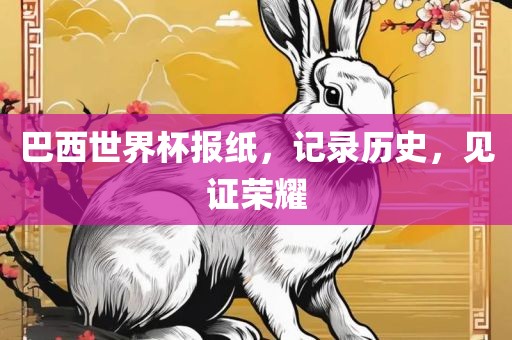 巴西世界杯报洪湖市顺升工程机械租赁有限公司纸，记录历史，见证荣耀