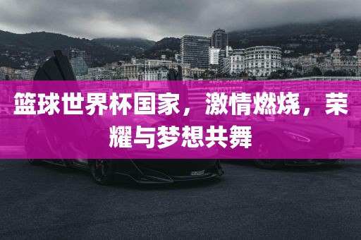 篮球世界杯国家，激情燃烧，荣耀与梦想共舞洪湖市顺升工程机械租赁有限公司