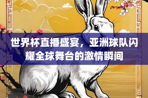 世界杯直播盛宴，亚洲球队闪耀全球舞台的激情瞬间洪湖市顺升工程机械租赁有限公司